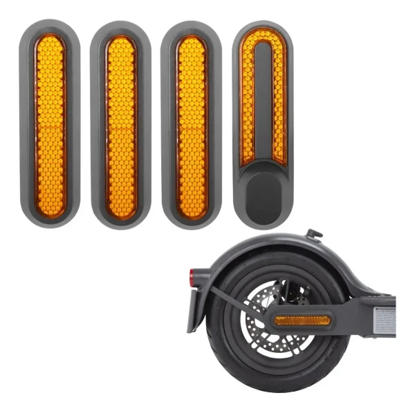 Tapas Plástico Con Reflejantes Para Scooter eléctrico Xiaomi M365 1s Y Pro 2